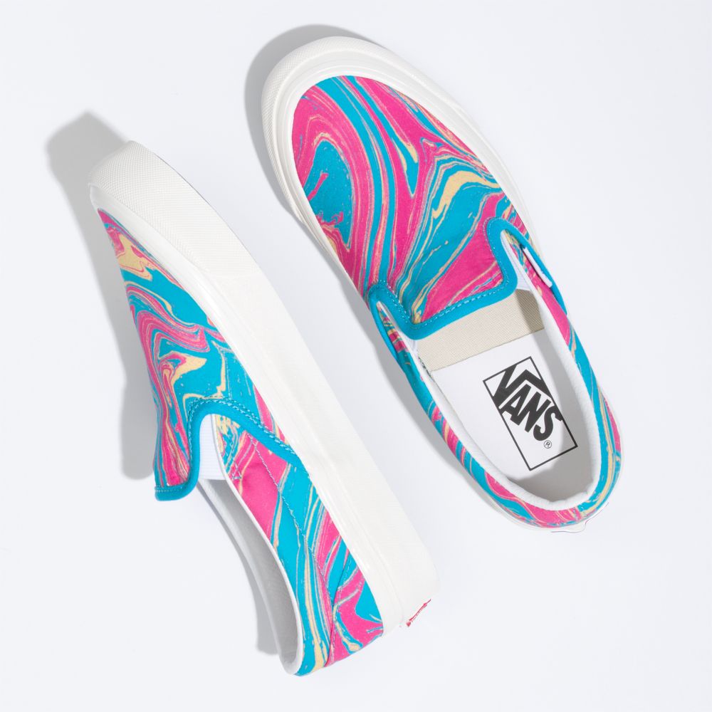 Dámské Classic Vans Anaheim Factory Classic 98 DX Blankyt | XF7921438