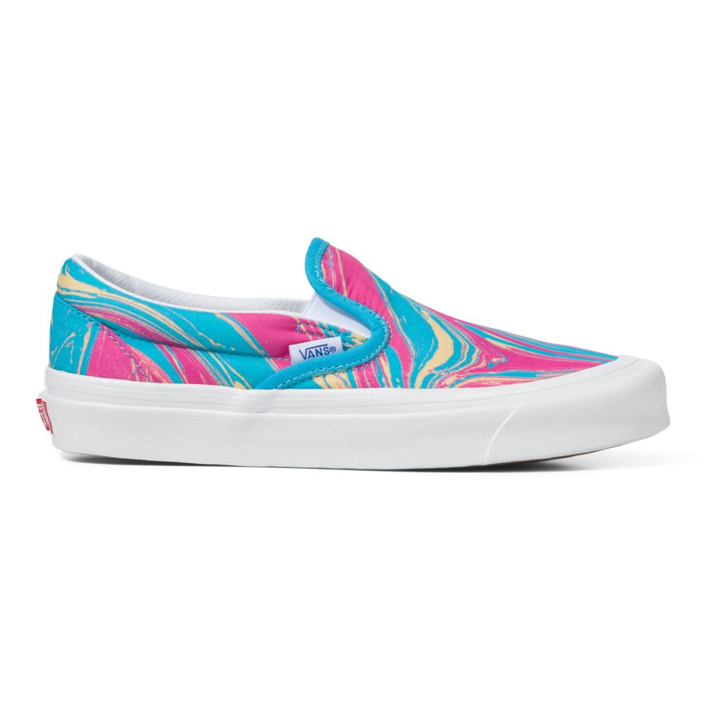 Dámské Classic Vans Anaheim Factory Classic 98 DX Blankyt | XF7921438