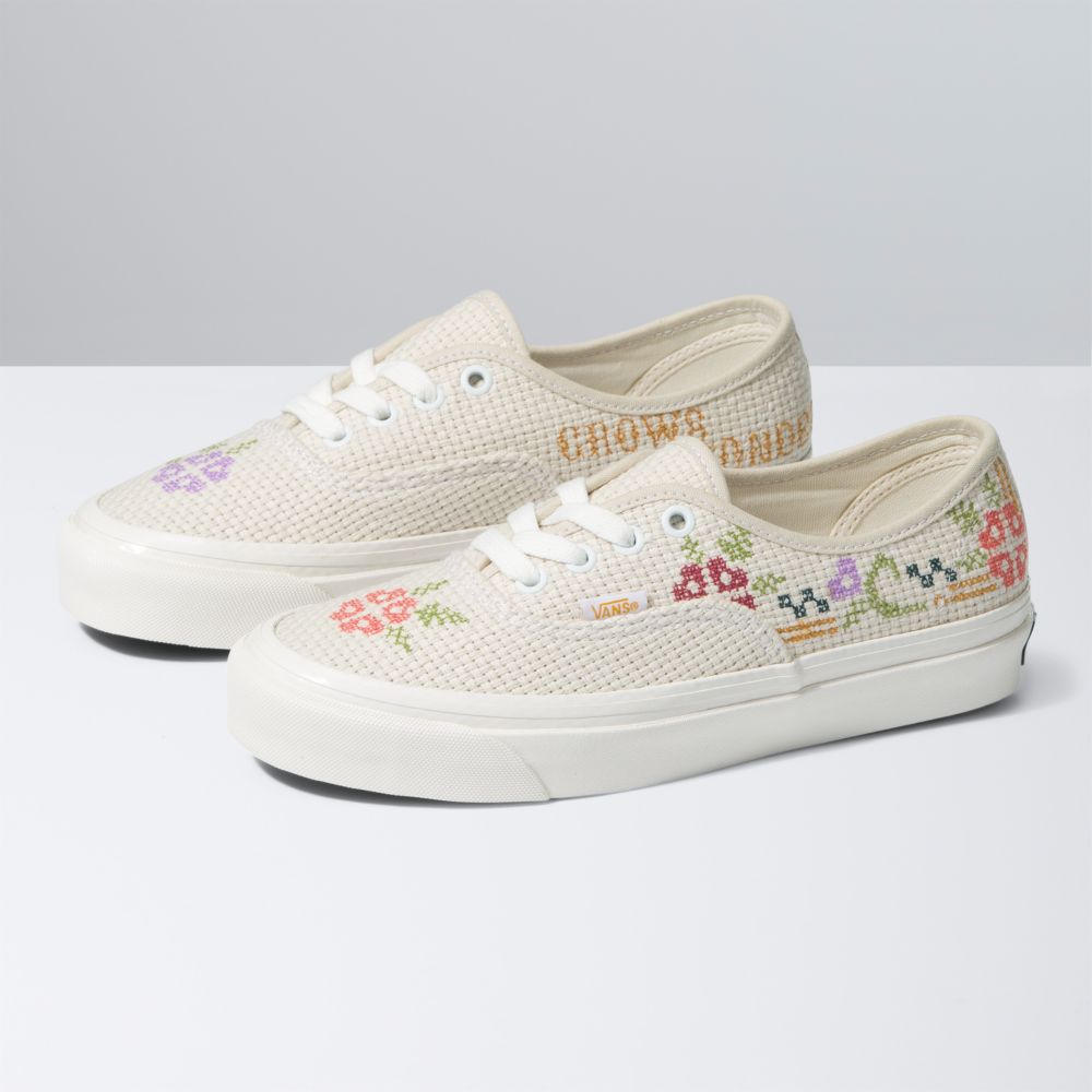 Dámské Classic Vans Authentic 44 DX Bílé | RN0845631