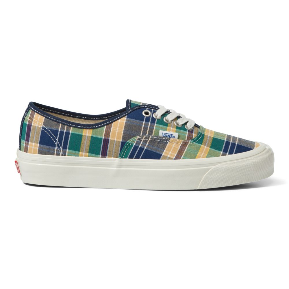 Dámské Classic Vans Authentic 44 DX Tmavě Blankyt Bílé | TQ4635718