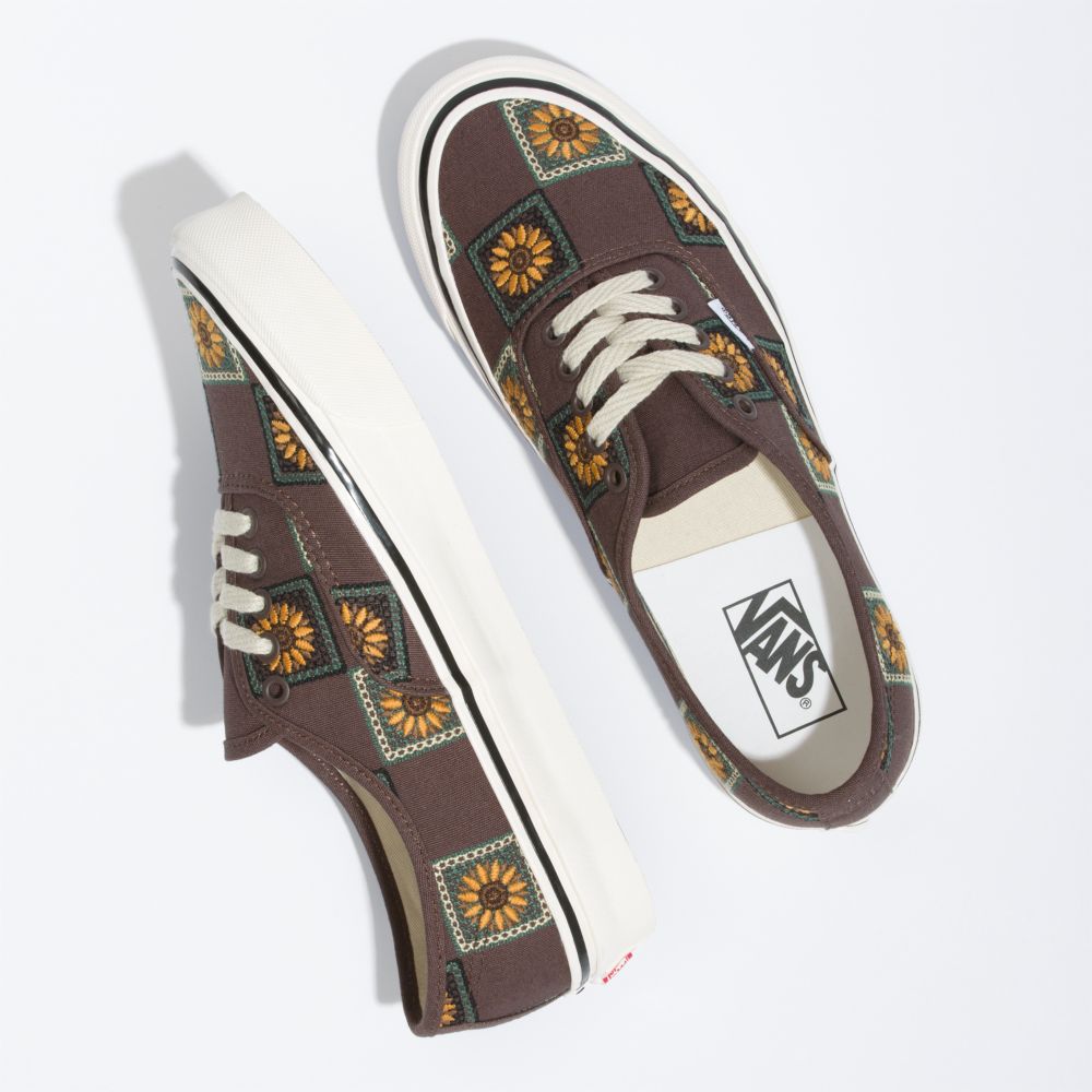 Dámské Classic Vans Authentic 44 DX Čokolády | RD2569834