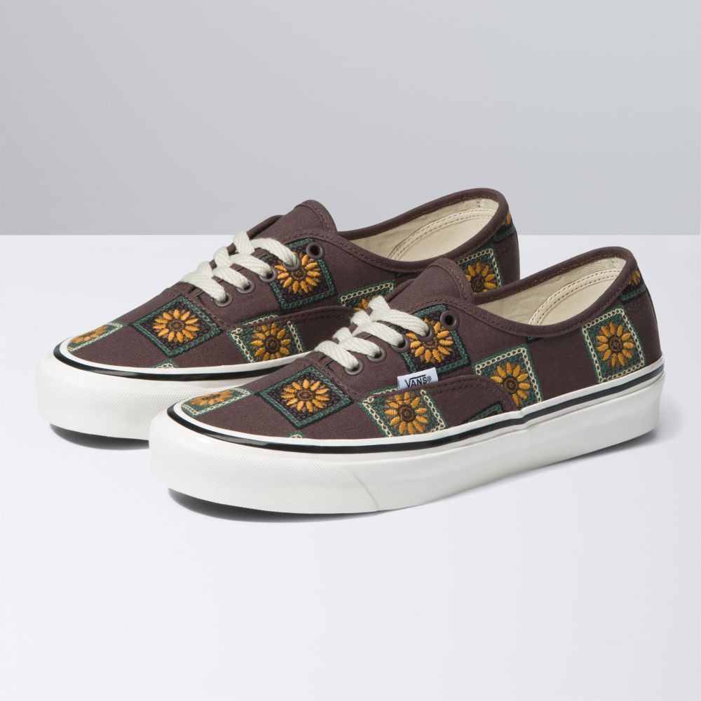 Dámské Classic Vans Authentic 44 DX Čokolády | RD2569834