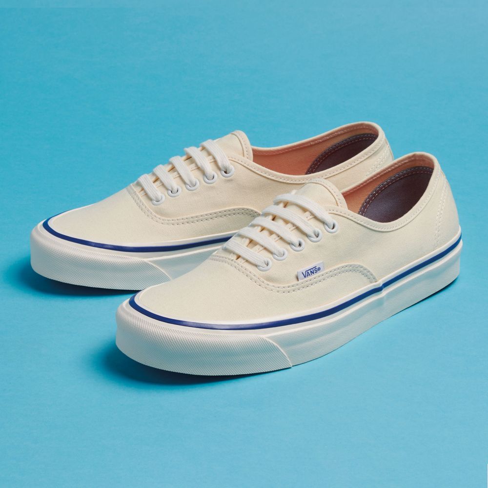 Dámské Classic Vans Authentic 44 Deck DX Bílé | OD4832619