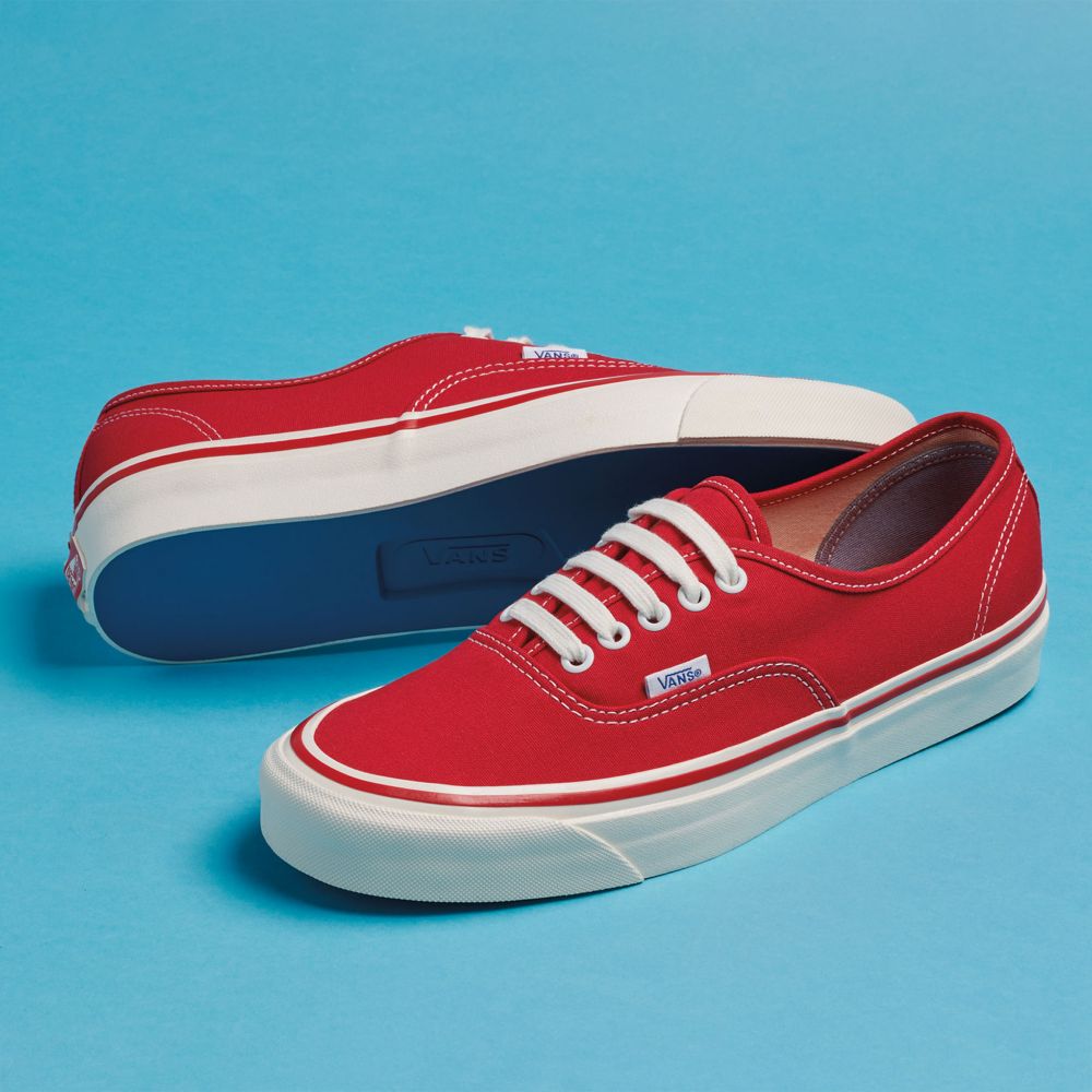 Dámské Classic Vans Authentic 44 Deck DX Červené | UG6472153