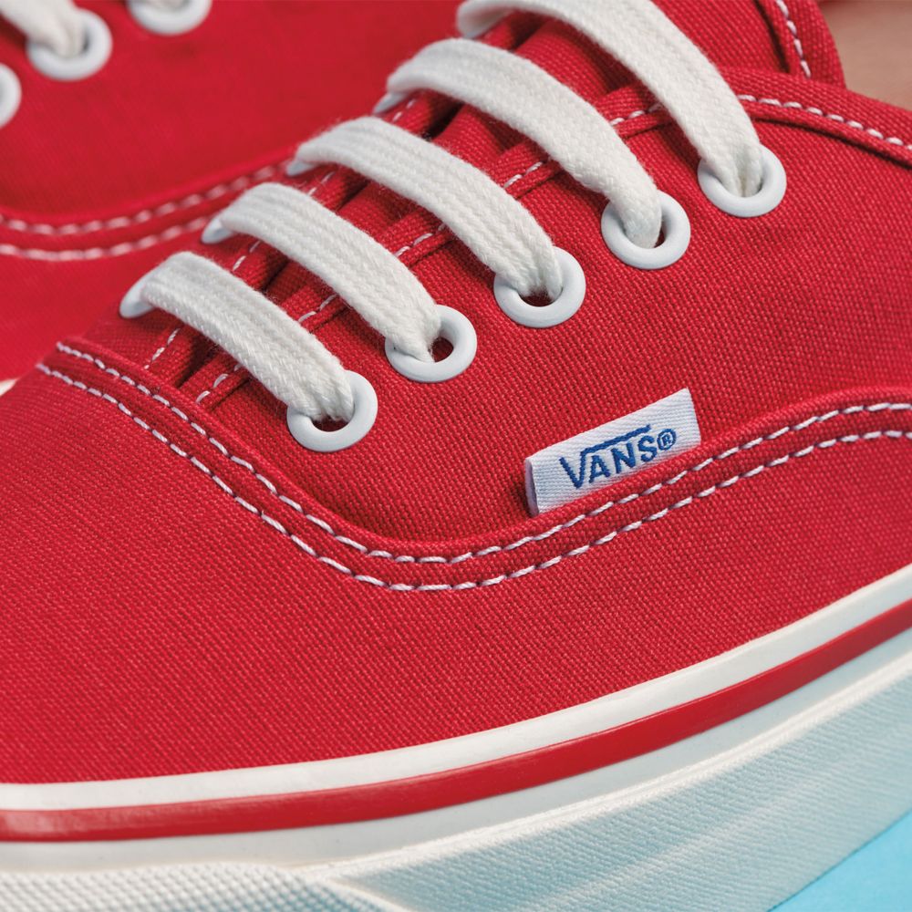 Dámské Classic Vans Authentic 44 Deck DX Červené | UG6472153