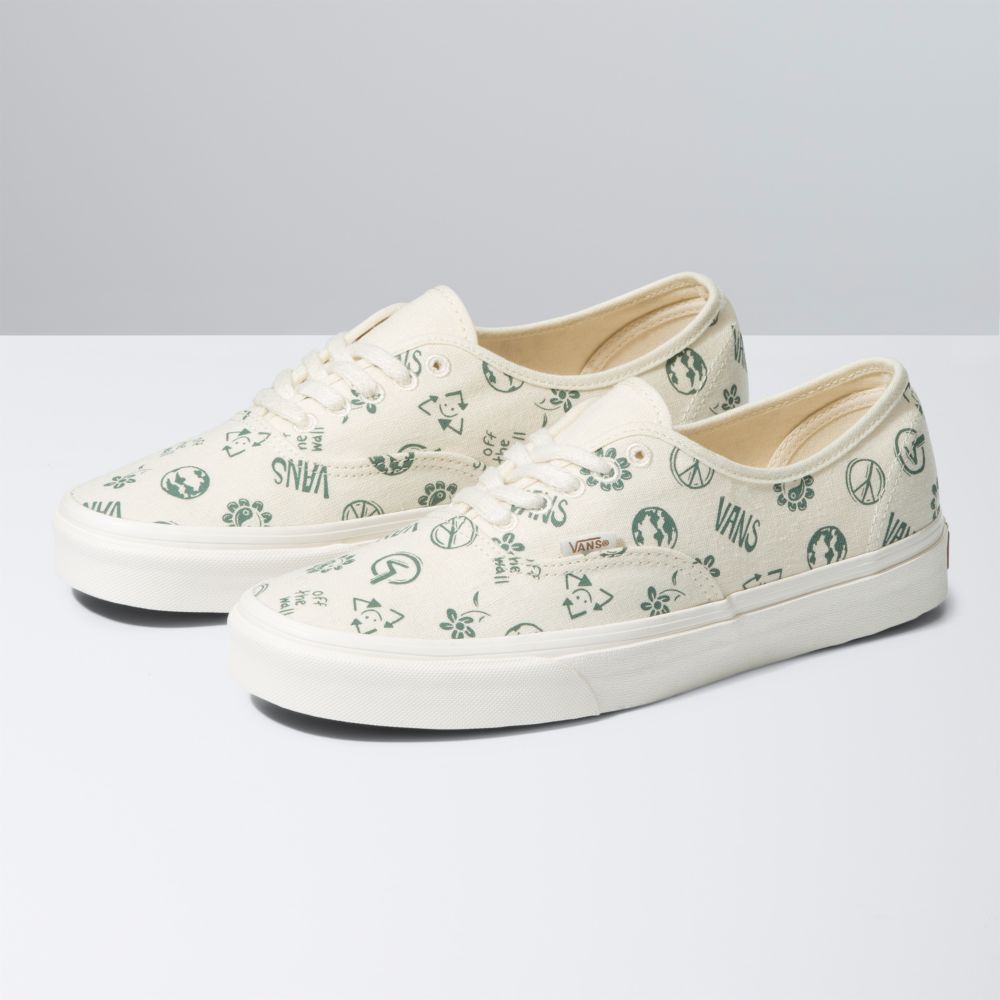 Dámské Classic Vans Authentic Bílé | MR7904836