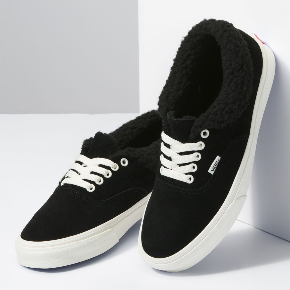 Dámské Classic Vans Authentic Sherpa Černé | IY6540271