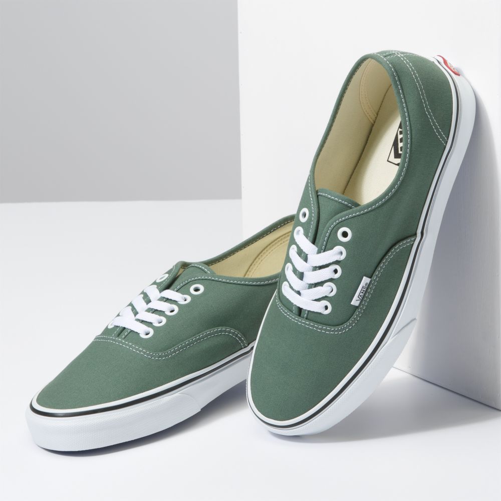 Dámské Classic Vans Authentic Zelene | FS6057913