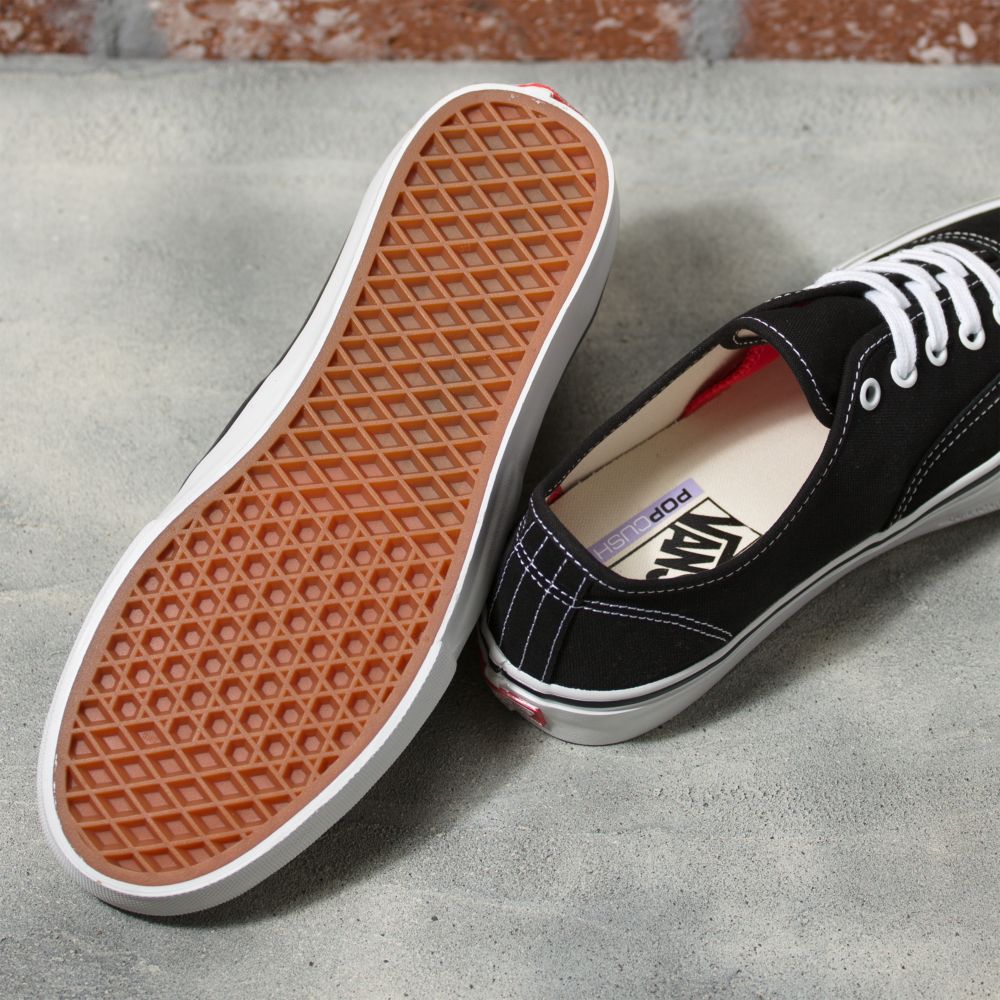 Dámské Classic Vans Authentic Černé Bílé | QC9867014