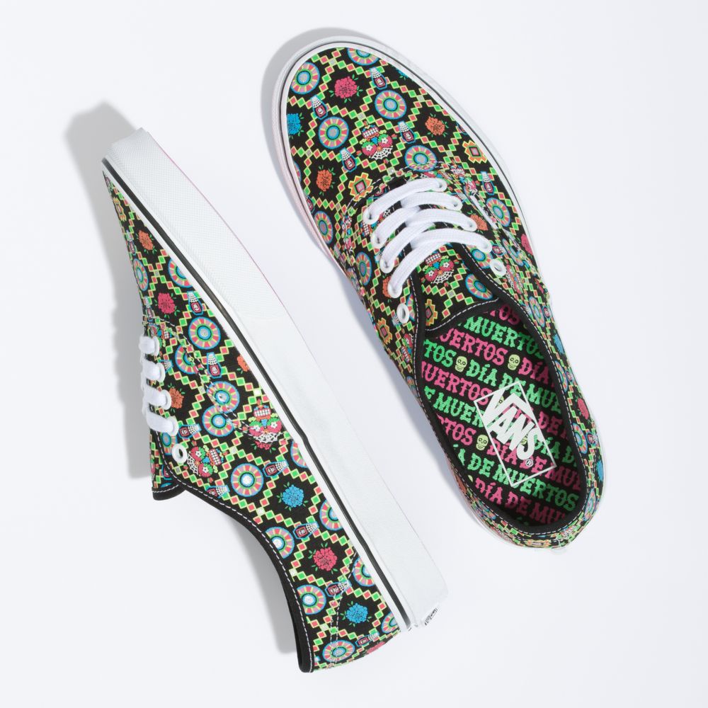 Dámské Classic Vans Authentic Černé Bílé | VB9057423