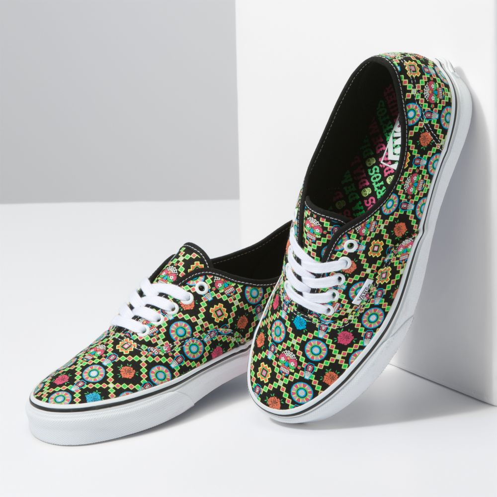 Dámské Classic Vans Authentic Černé Bílé | VB9057423