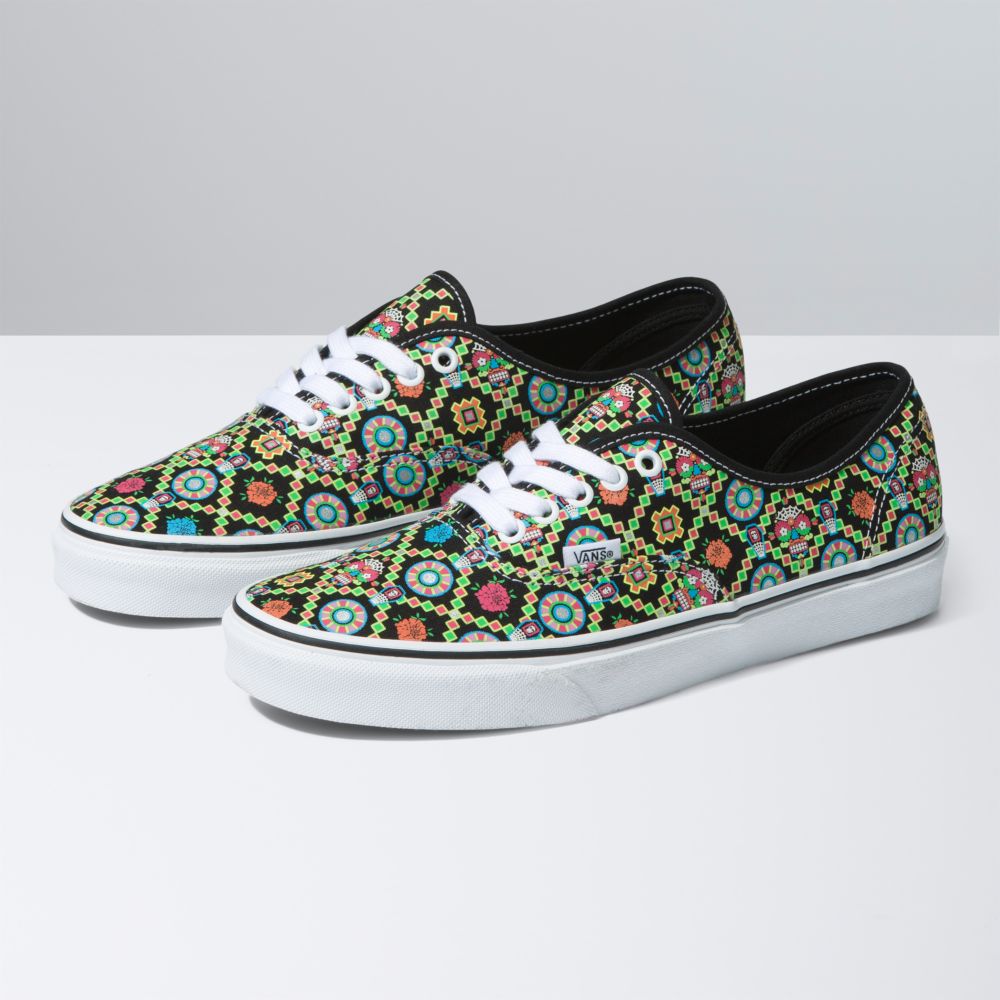 Dámské Classic Vans Authentic Černé Bílé | VB9057423