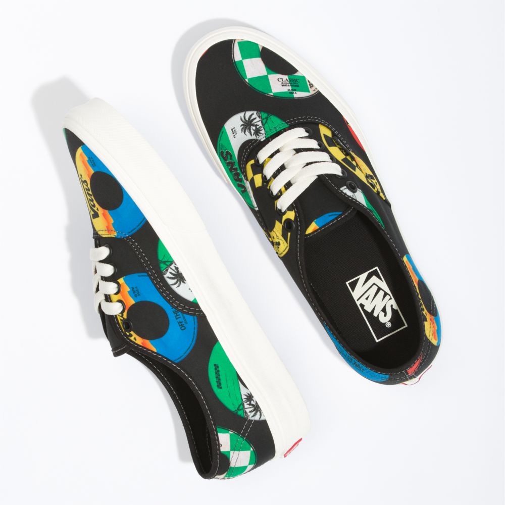 Dámské Classic Vans Authentic Černé Viacfarebný | IZ2694105