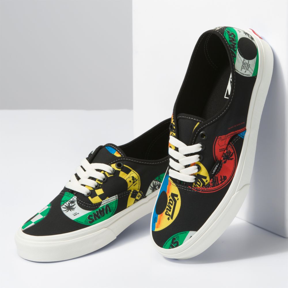 Dámské Classic Vans Authentic Černé Viacfarebný | IZ2694105