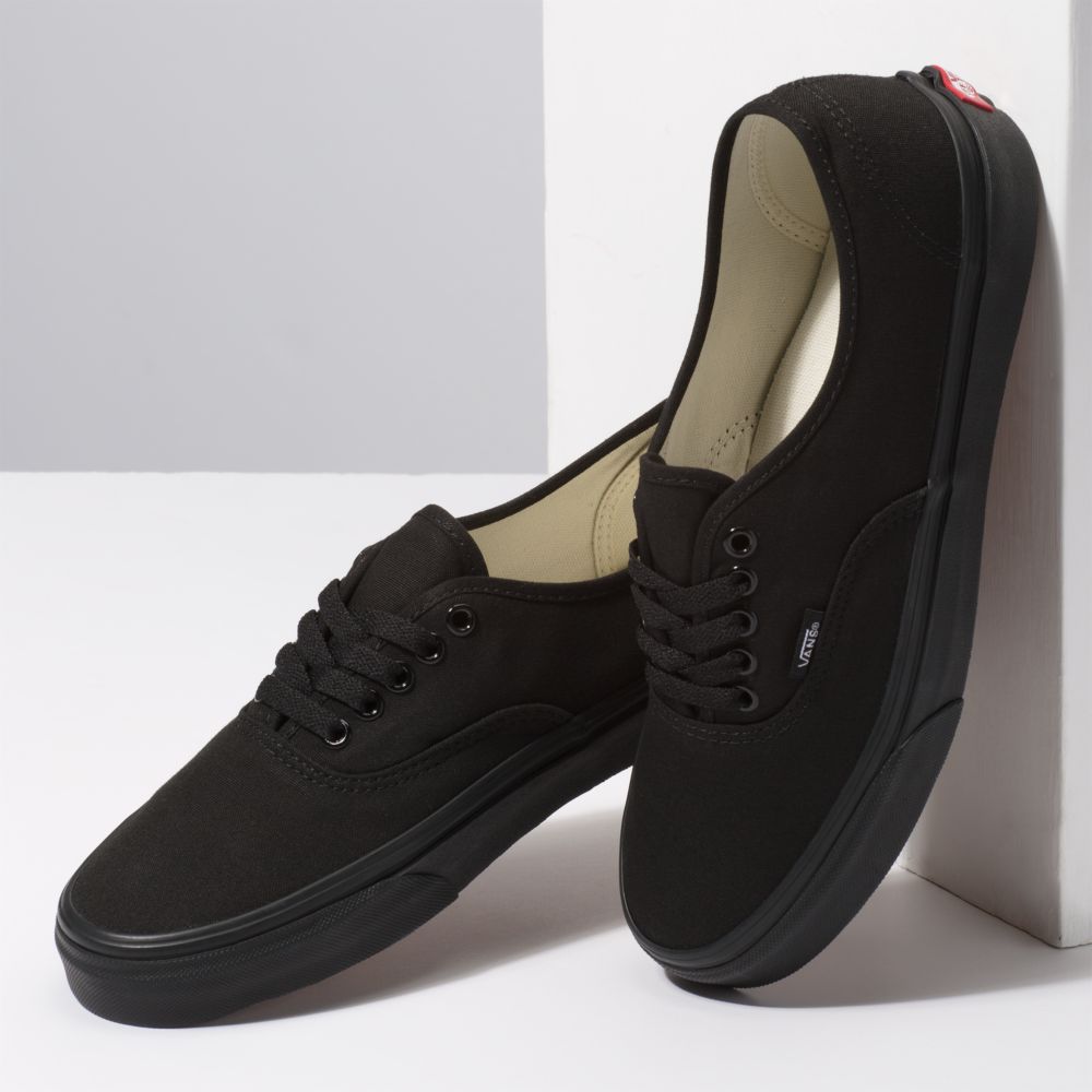 Dámské Classic Vans Authentic Černé Černé | GB1304972