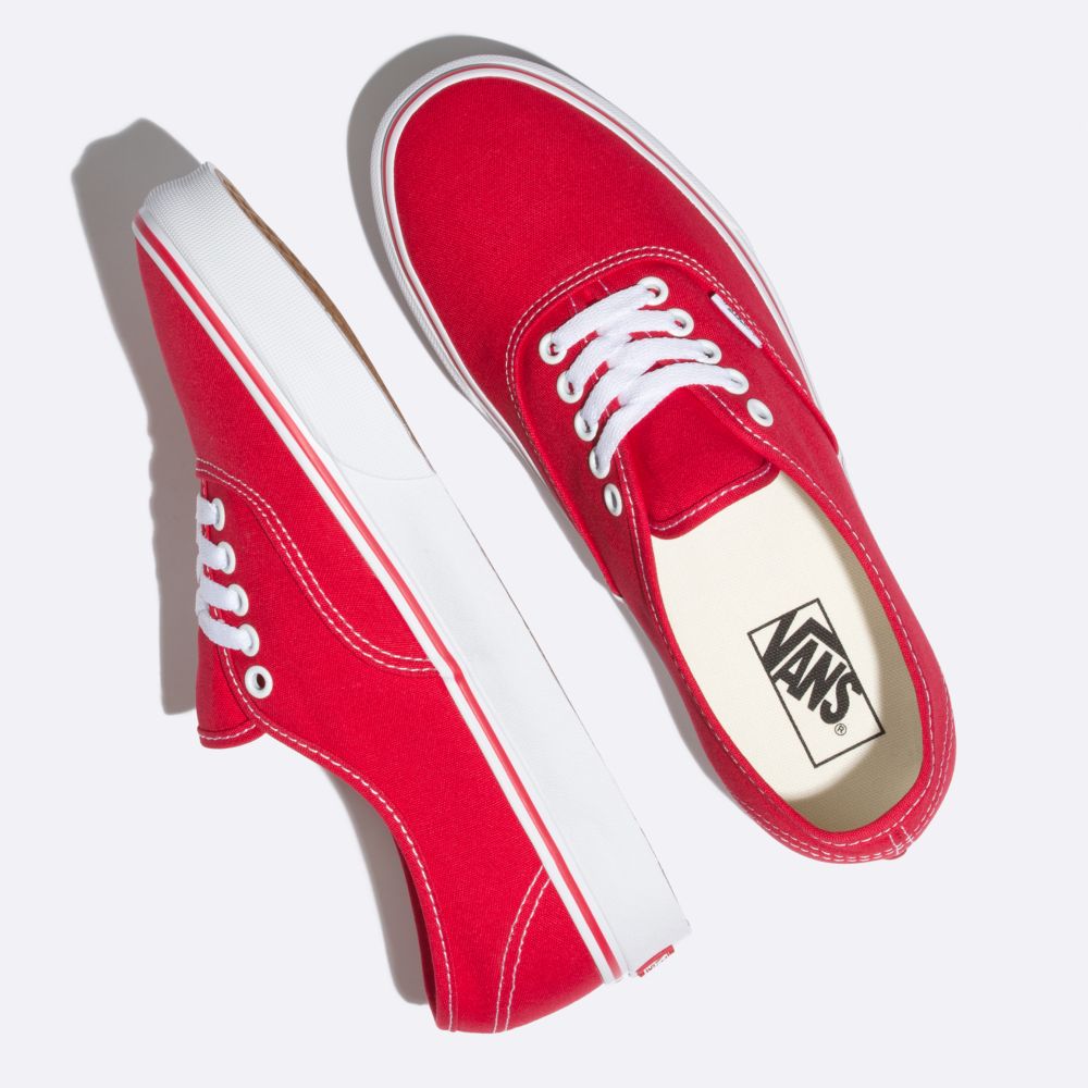 Dámské Classic Vans Authentic Červené | CQ5623491