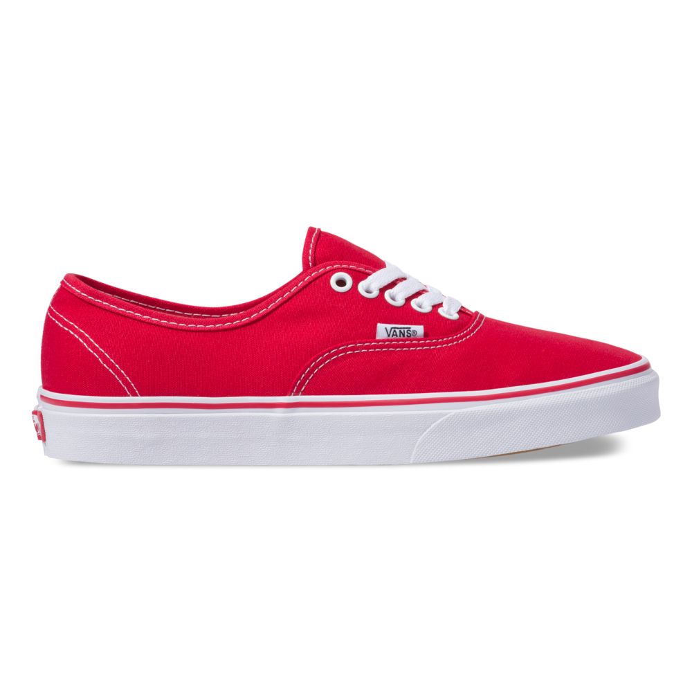 Dámské Classic Vans Authentic Červené | CQ5623491