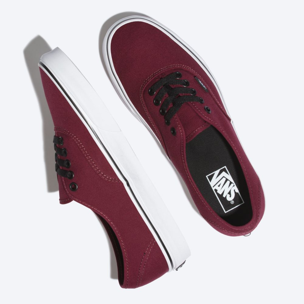 Dámské Classic Vans Authentic Červené Černé | VH1879324