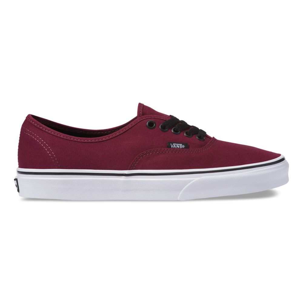 Dámské Classic Vans Authentic Červené Černé | VH1879324