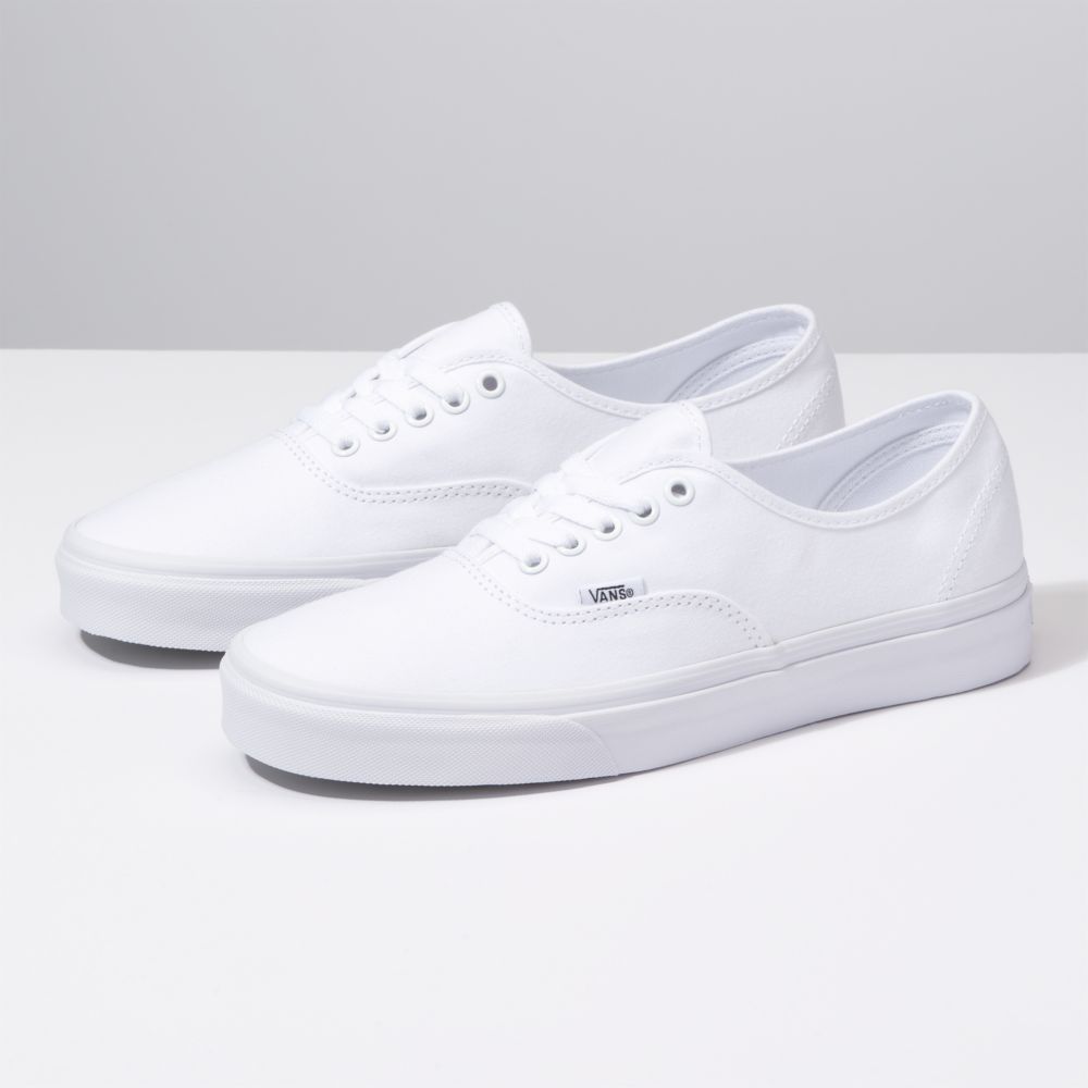 Dámské Classic Vans Authentic Široké Bílé | NS2617083