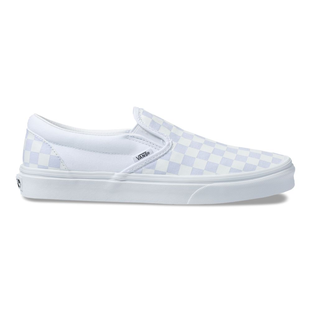 Dámské Classic Vans Checkerboard Bílé Bílé | RG6084739