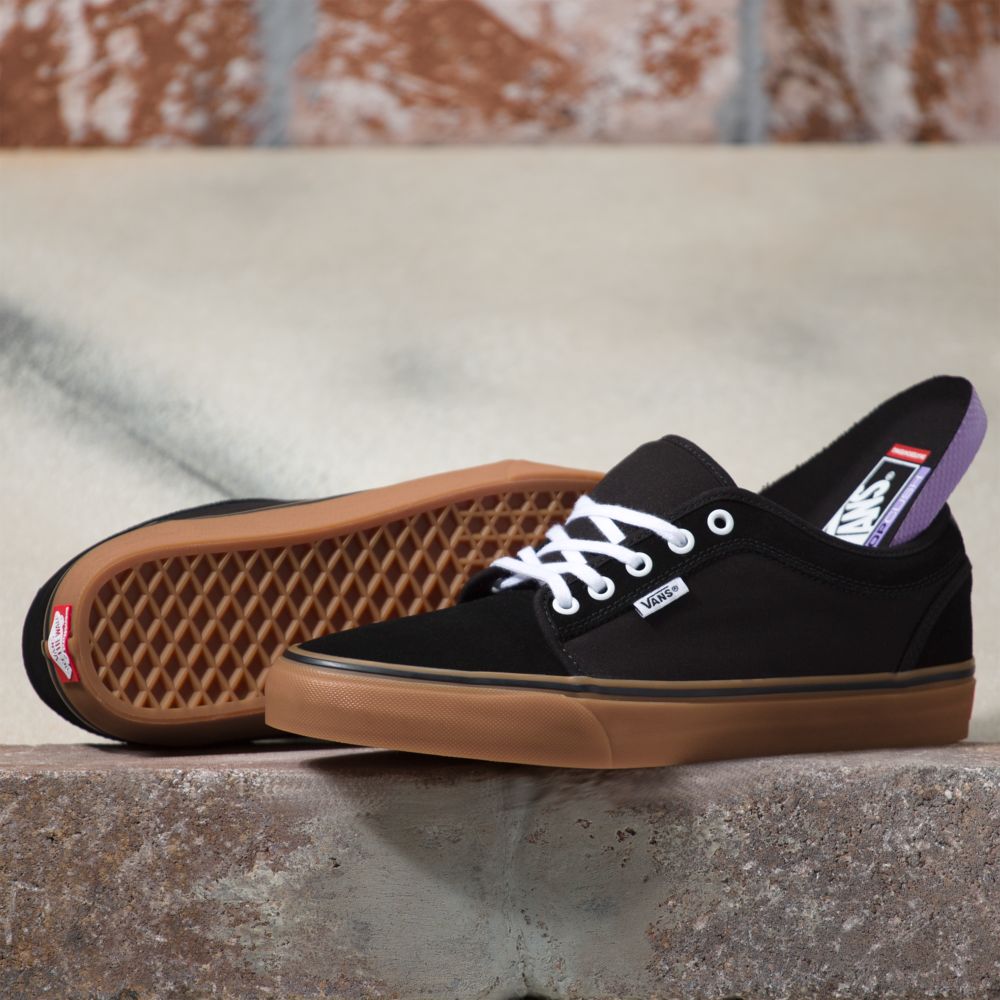 Dámské Classic Vans Chukka Low Černé Černé | BU4128530