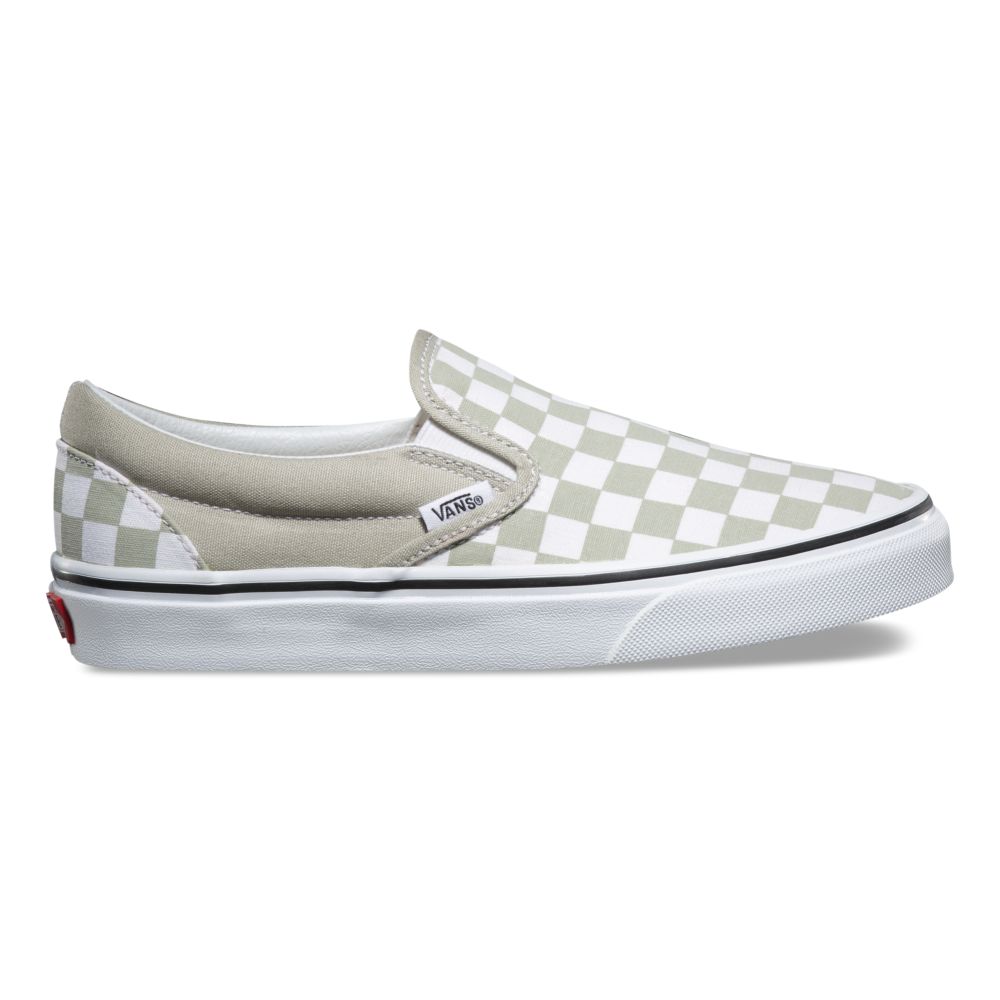 Dámské Classic Vans Classic Olivy Zelené Bílé | GU7962140