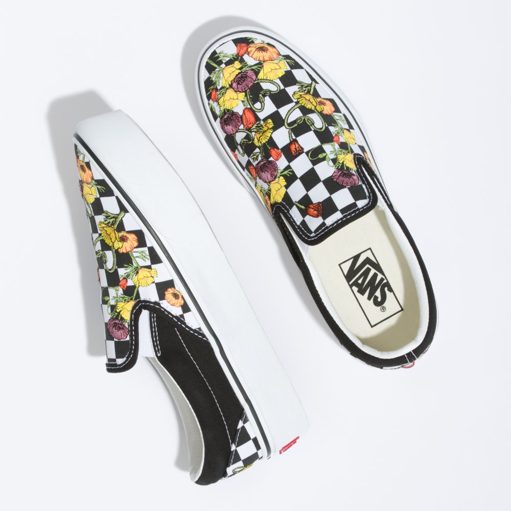 Dámské Classic Vans Classic Platformy Černé Viacfarebný | XN1325987