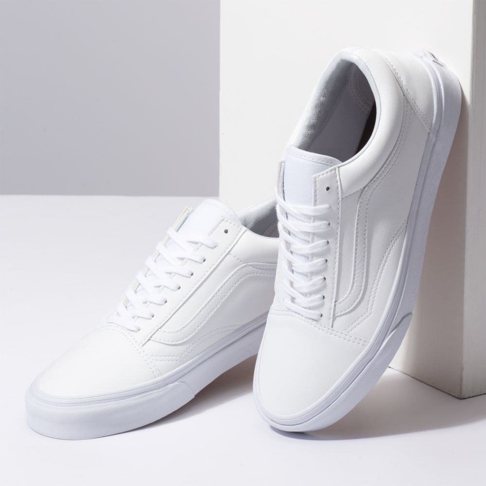 Dámské Classic Vans Classic Tumble Old Skool Bílé | VG9251603