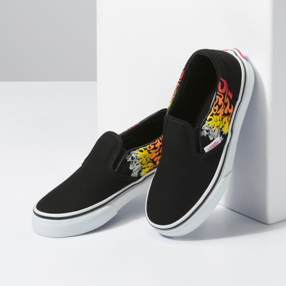 Dámské Classic Vans Classic Červené Černé | JI9473186