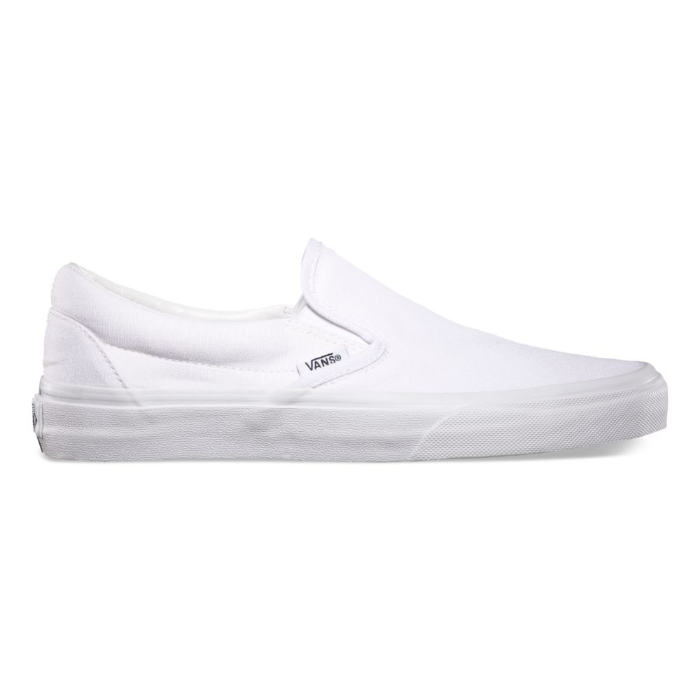 Dámské Classic Vans Classic Široké Bílé | RQ0349186