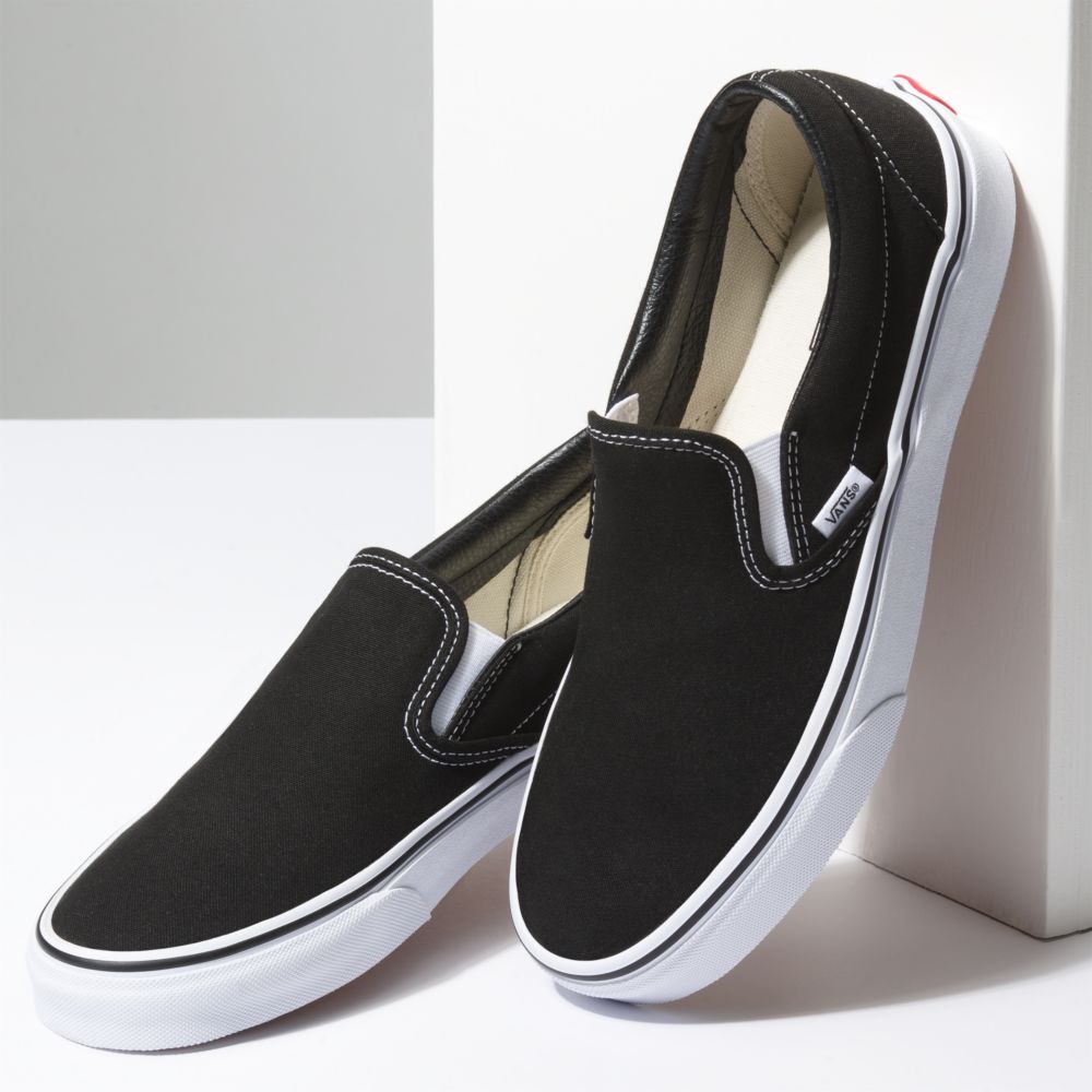 Dámské Classic Vans Classic Široké Černé | VY9702816