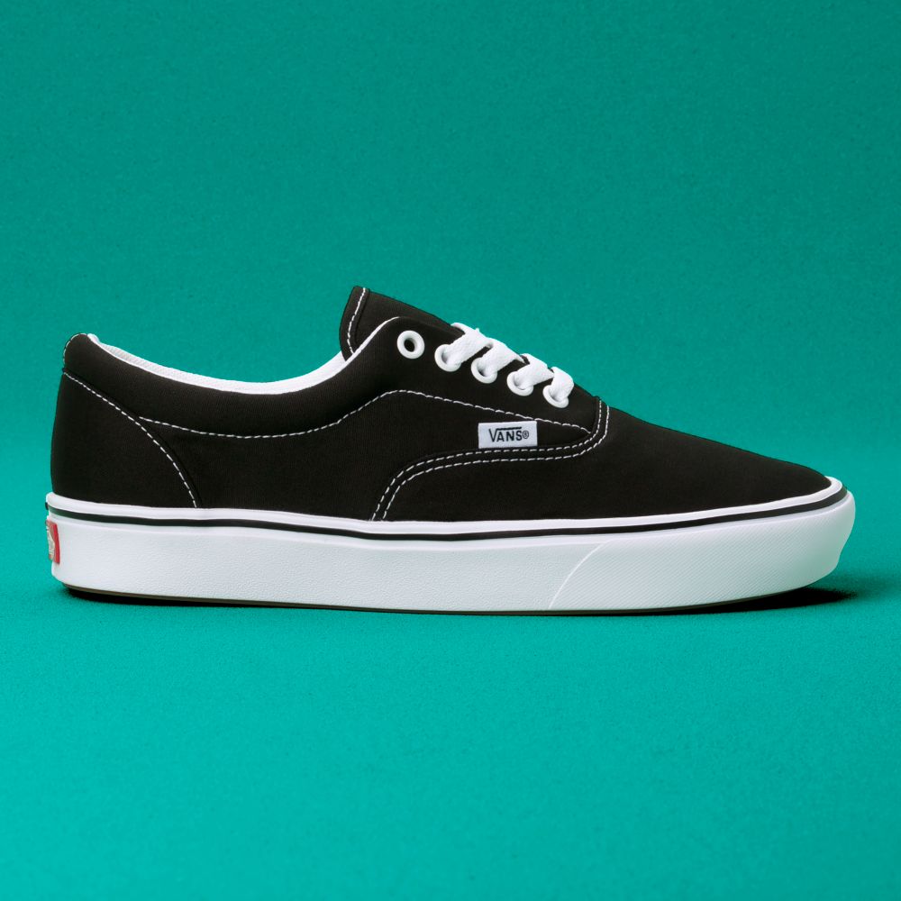 Dámské Classic Vans ComfyCush Era Černé Bílé | RH0195473