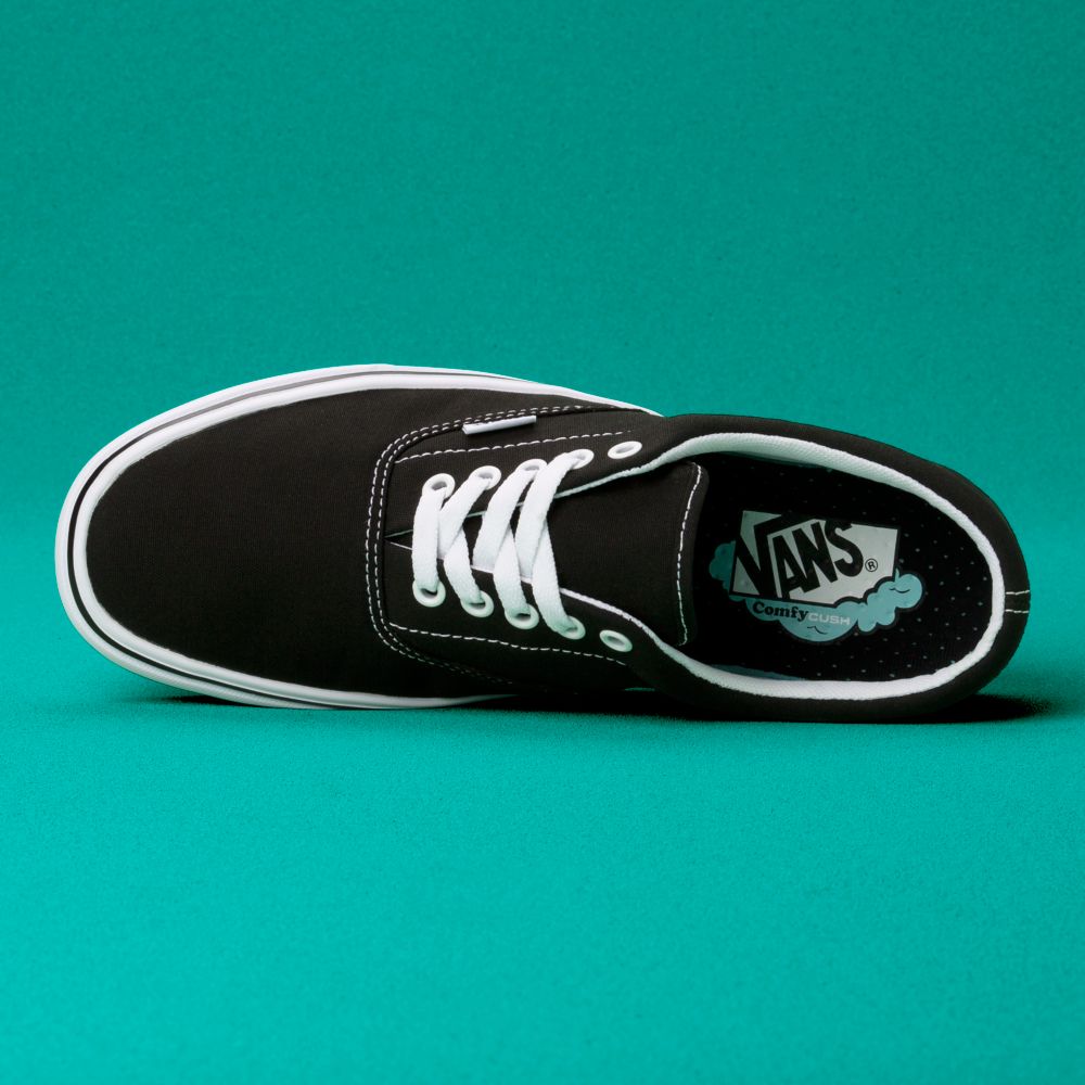 Dámské Classic Vans ComfyCush Era Černé Bílé | RH0195473