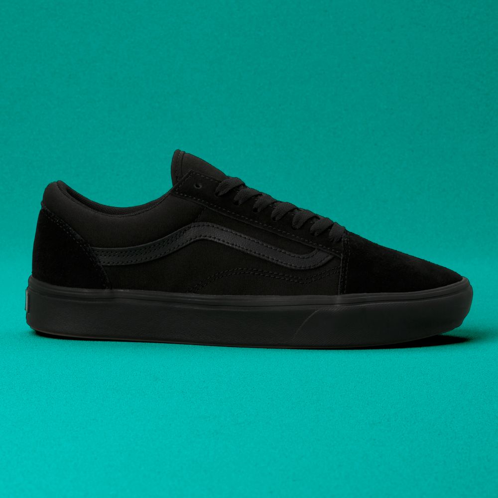 Dámské Classic Vans ComfyCush Old Skool Černé Černé | LM8369420