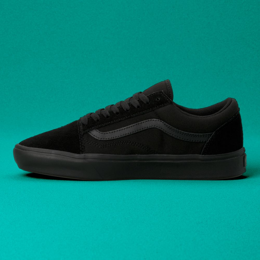 Dámské Classic Vans ComfyCush Old Skool Černé Černé | LM8369420