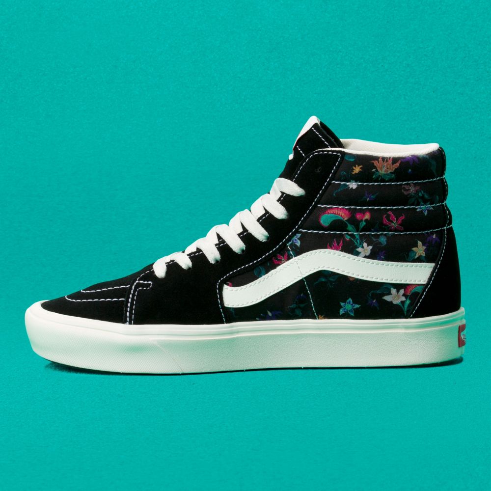 Dámské Classic Vans ComfyCush Sk8-Hi Černé | JF7941853