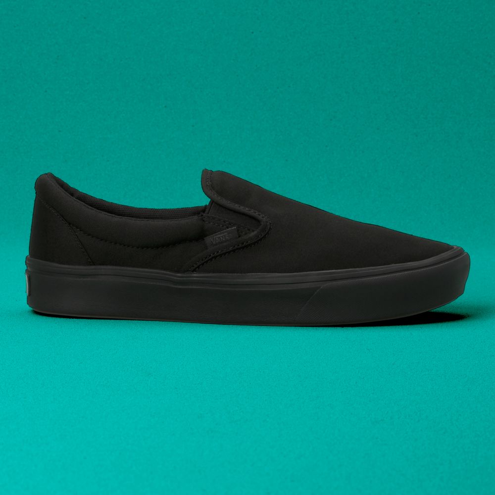 Dámské Classic Vans ComfyCush Černé Černé | RD1075392