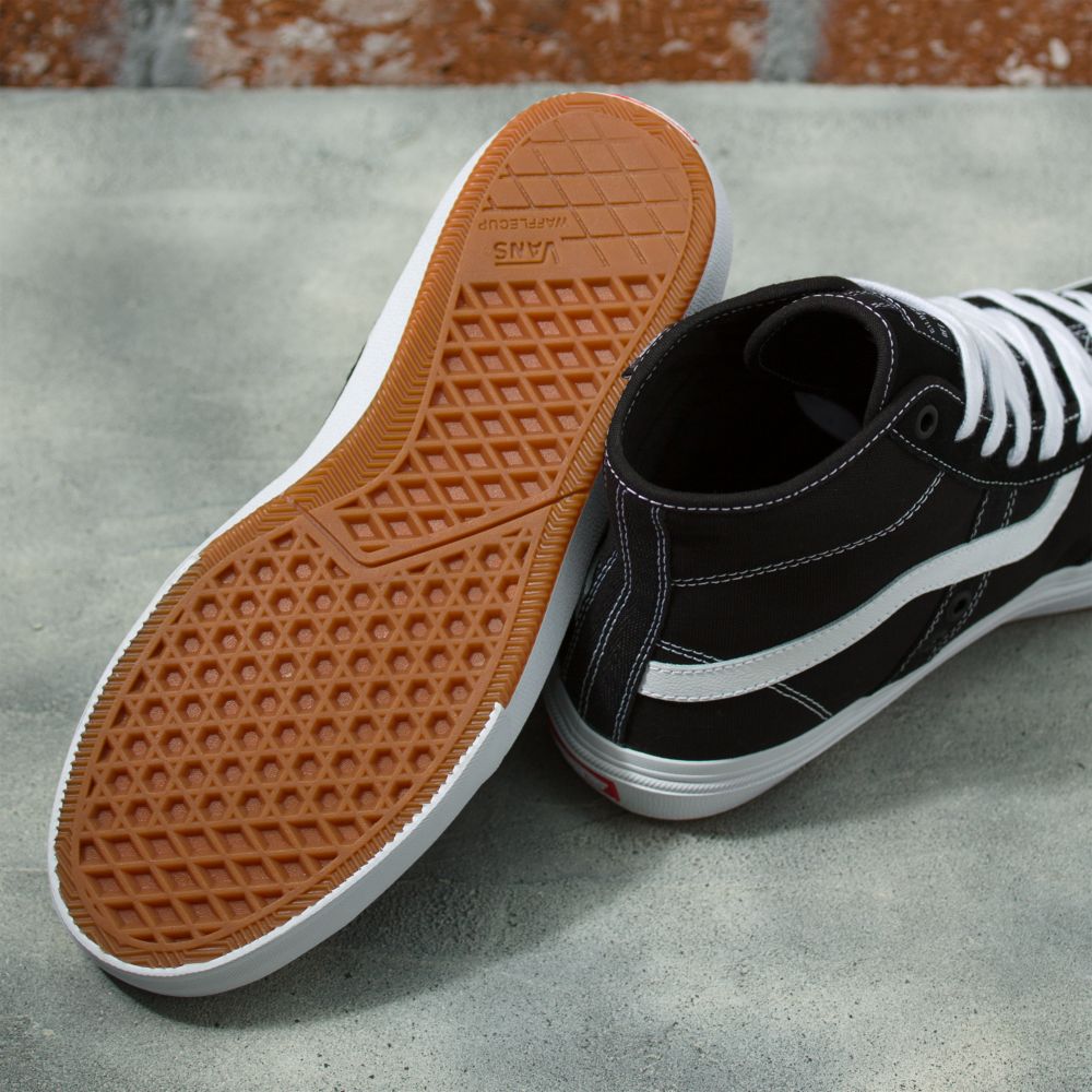 Dámské Classic Vans Crockett High Černé Bílé | CP0678435