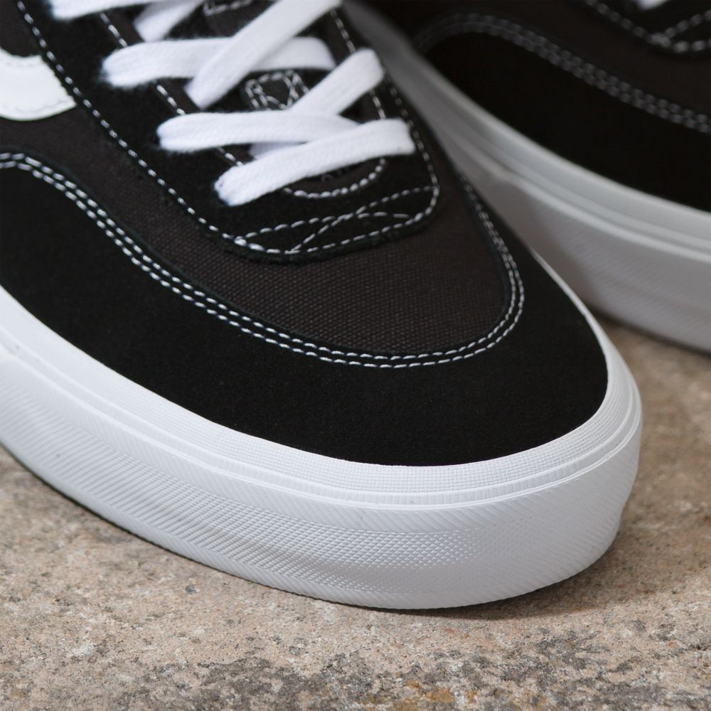 Dámské Classic Vans Crockett High Černé Bílé | CP0678435