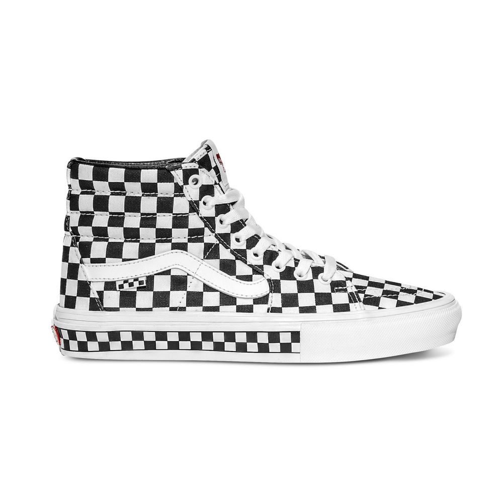 Dámské Classic Vans Customs Checkerboard Sk8-Hi Viacfarebný | AH2493567