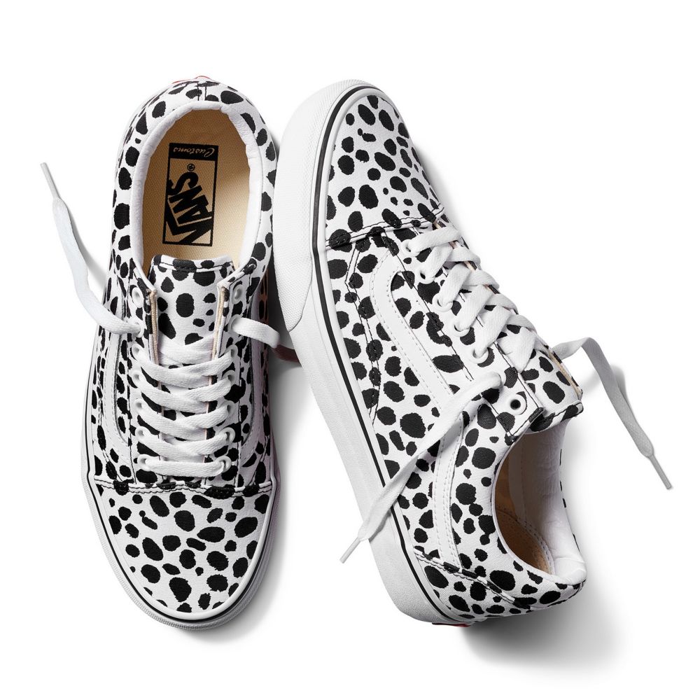 Dámské Classic Vans Customs Dalmatian Old Skool Viacfarebný | HF0193648