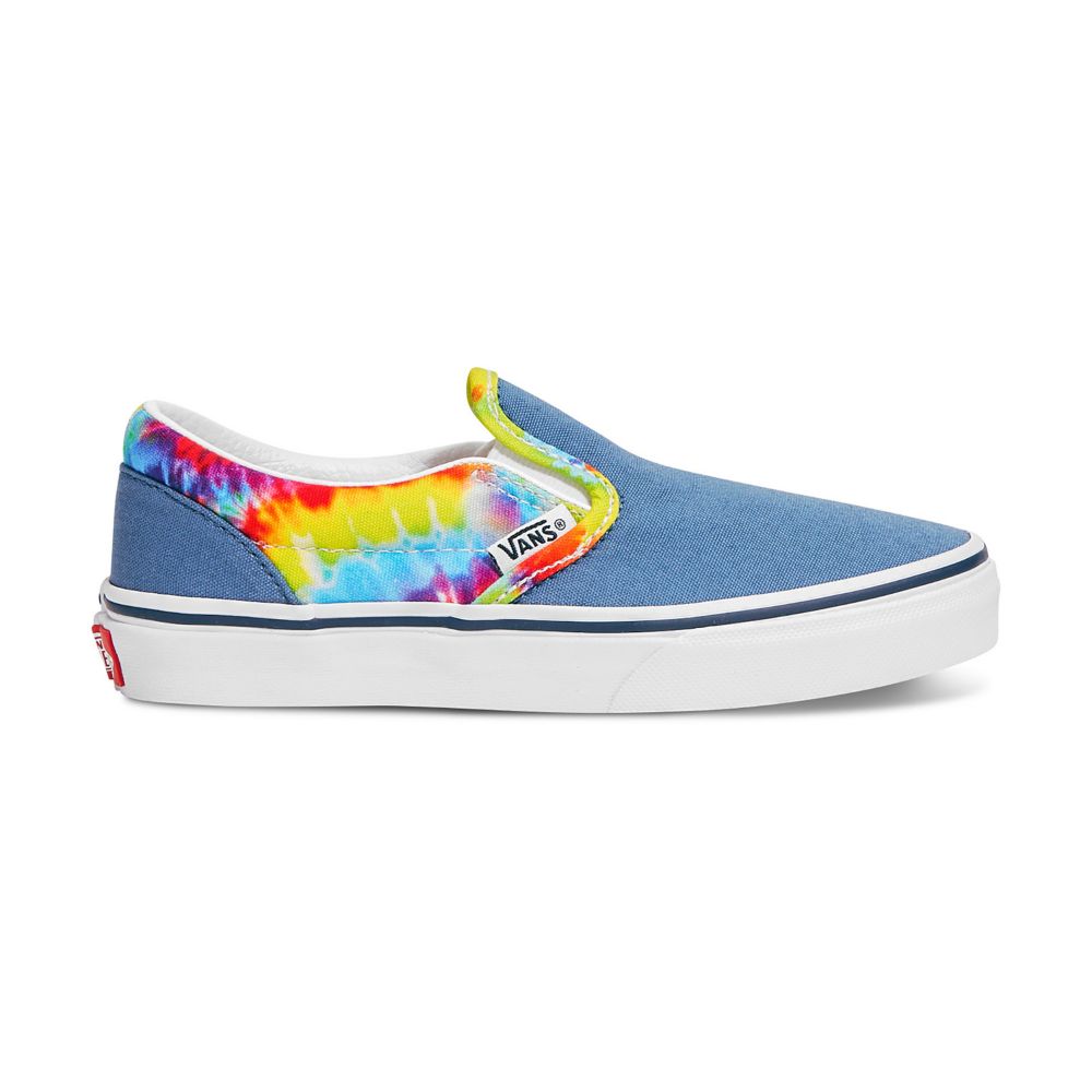 Dámské Classic Vans Customs Navy Tie Dye Široké Viacfarebný | ZP0368147