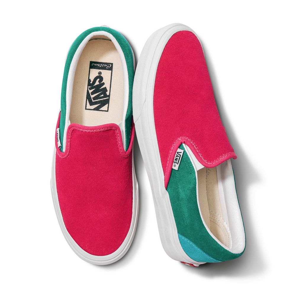 Dámské Classic Vans Customs Semišové Viacfarebný | GL5364092