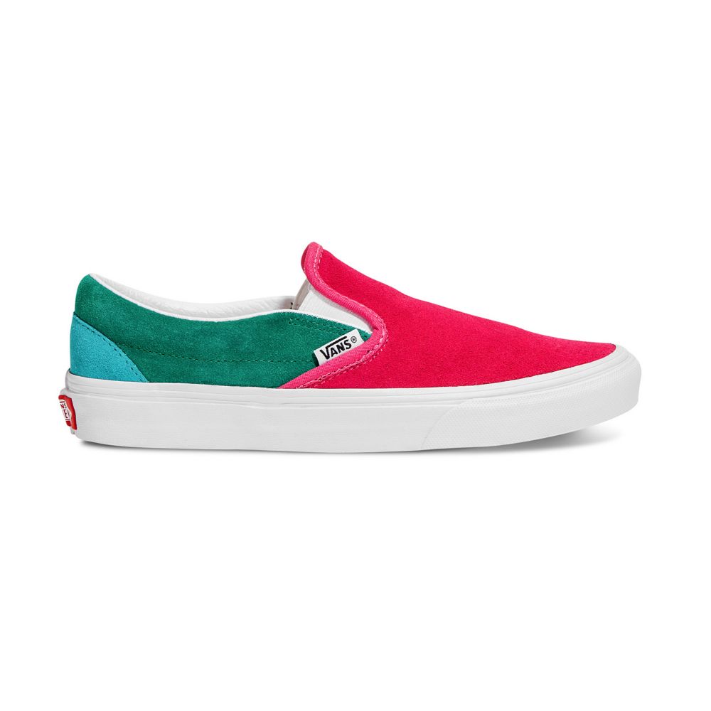 Dámské Classic Vans Customs Semišové Široké Viacfarebný | WU1023679