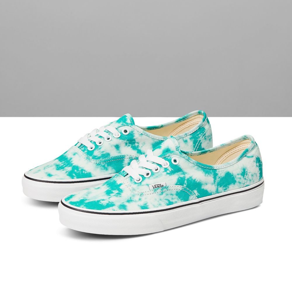 Dámské Classic Vans Customs Teal Acid Wash Authentic Viacfarebný | QP4258619