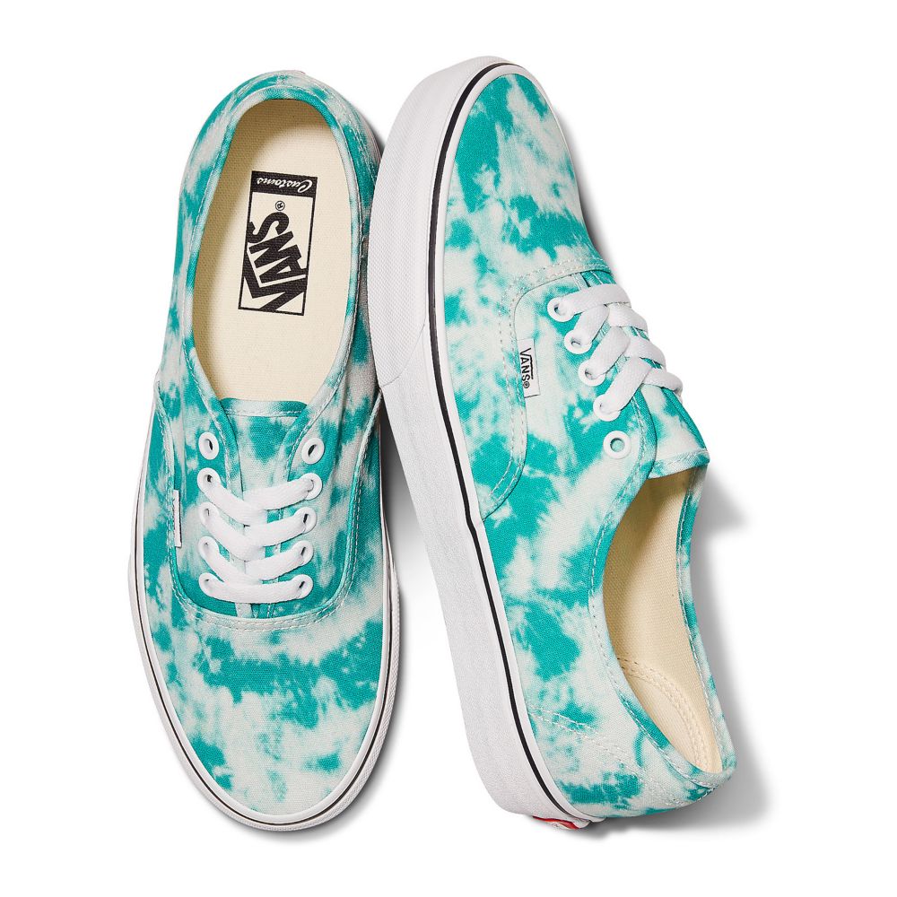 Dámské Classic Vans Customs Teal Acid Wash Authentic Viacfarebný | QP4258619