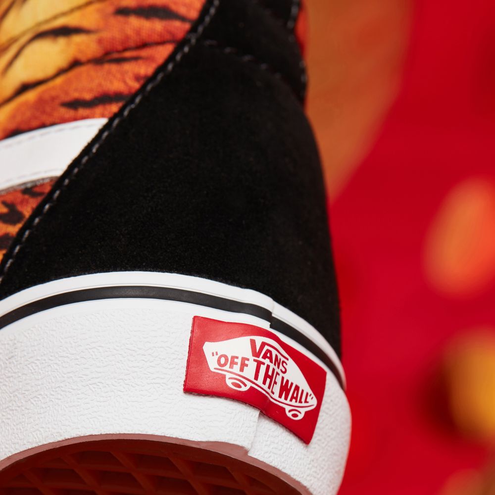 Dámské Classic Vans Customs Tiger Stripes Sk8-Hi Viacfarebný | IS9863751