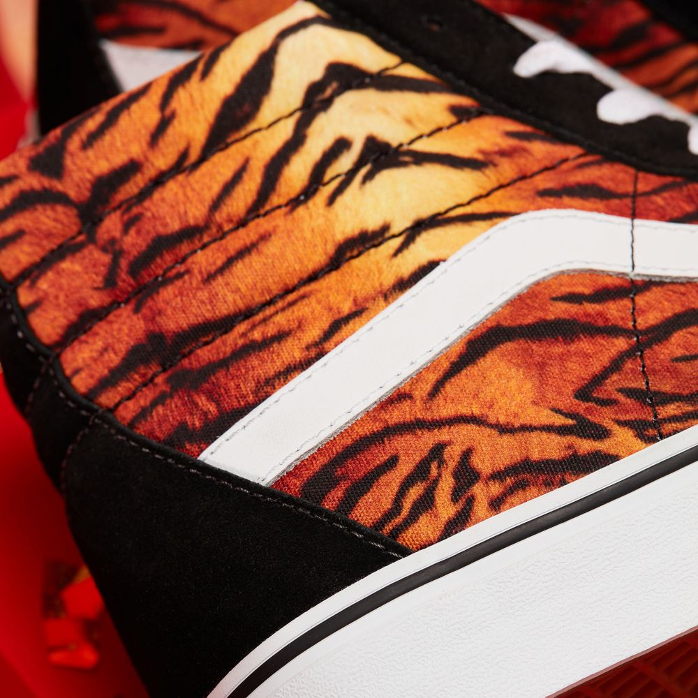 Dámské Classic Vans Customs Tiger Stripes Sk8-Hi Viacfarebný | IS9863751