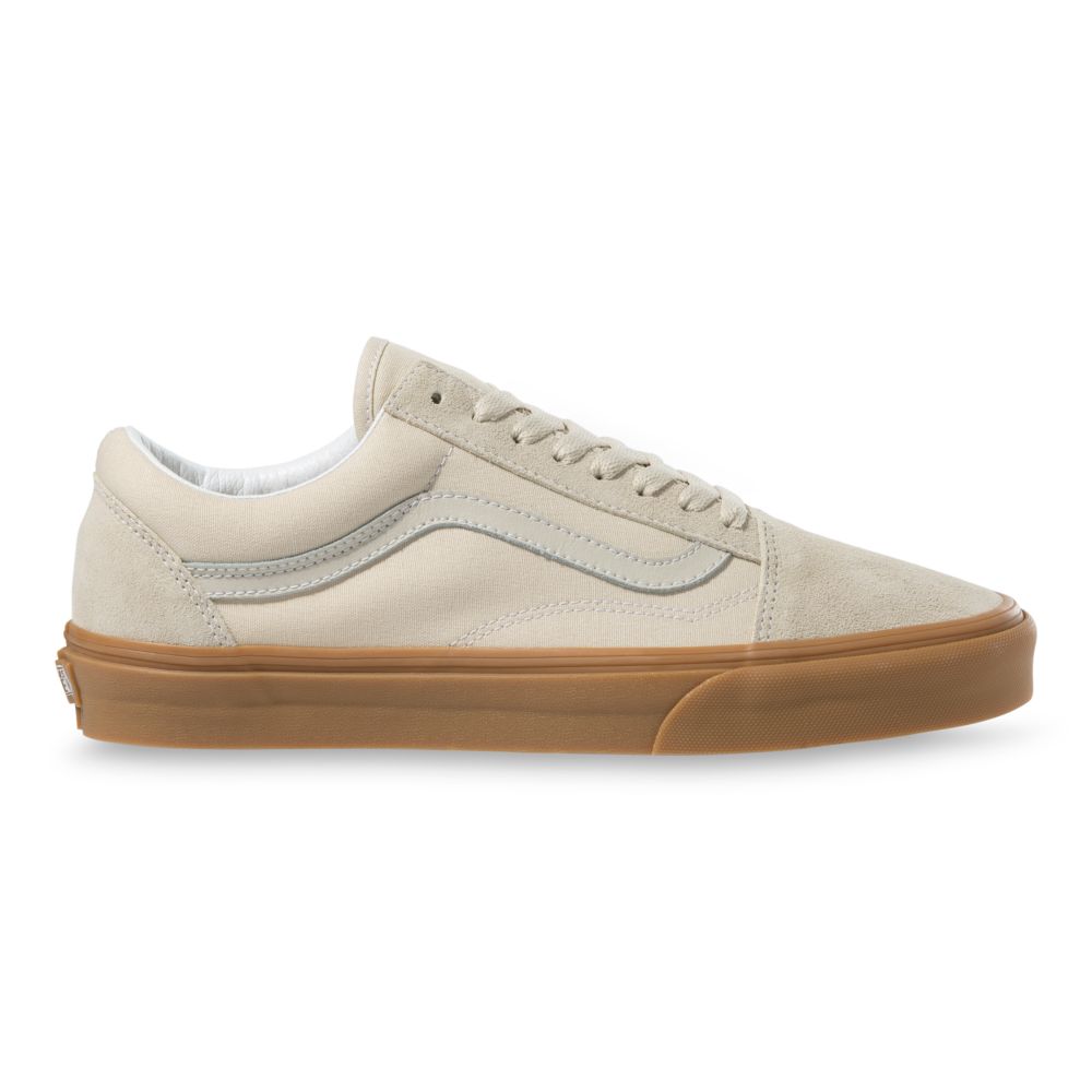 Dámské Classic Vans Gum Old Skool Béžový | SG2593781